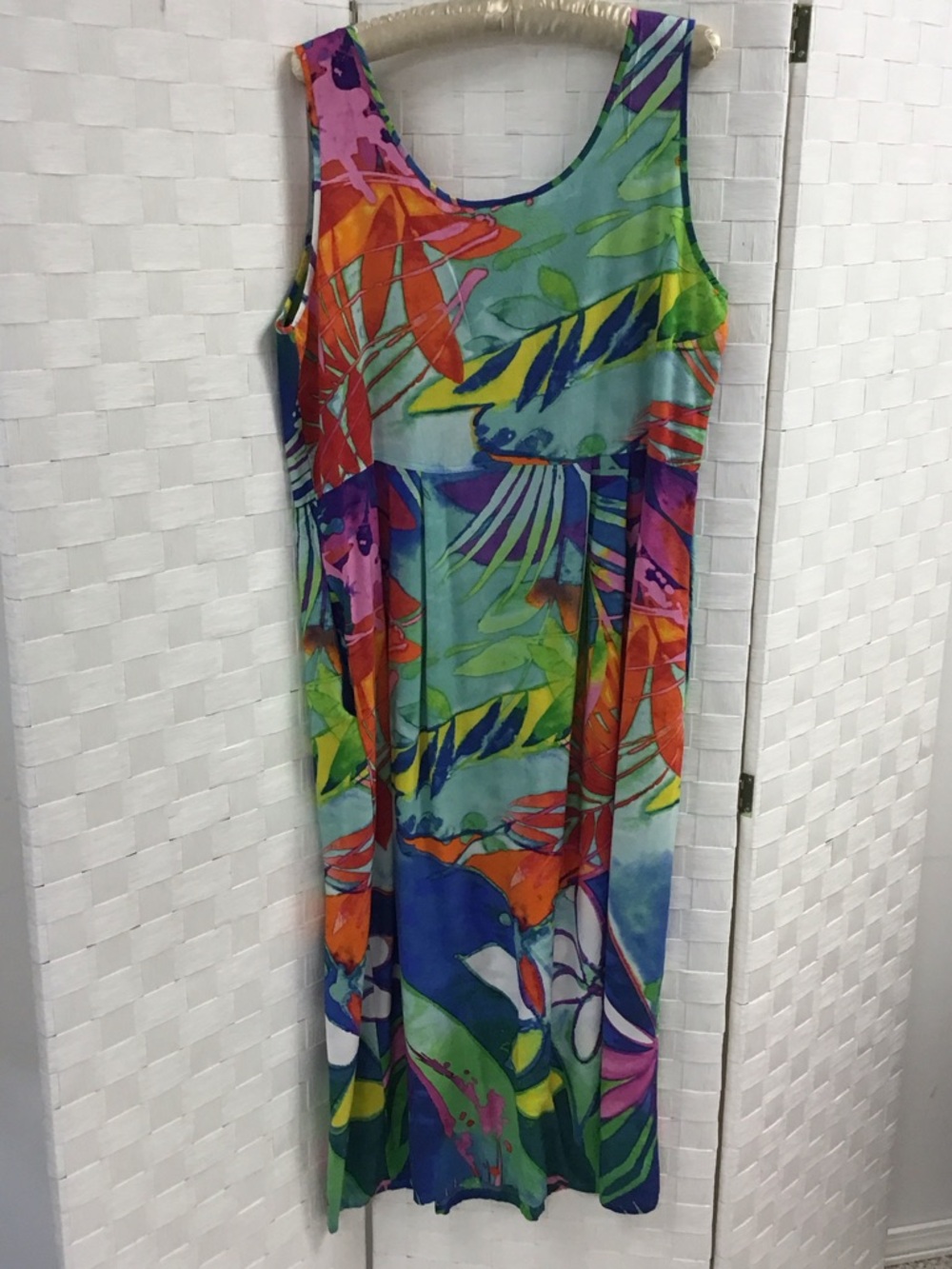 Jams World Multicolor Tropical Floral Maxi Dress - Picture 2 of 6